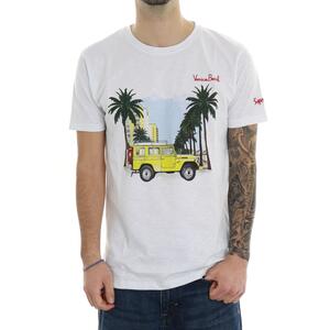 T-SHIRT STAMPATA BIANCO